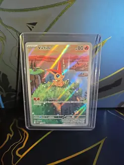 Pokemon TCG Victim 208 Black Star Promo Black And White Scarlet And Violet - Image 1