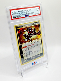 🔥Pokemon Greninja TCG Gold Star Holo Card SWSH144 PSA 9 Celebrations Promo🔥 - Image 1