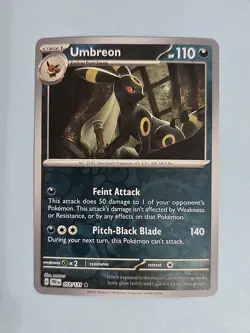 2025 Umbreon 59/131 - Rev Holo Rare - Prismatic Evolutions - NM/MINT Pokemon TCG - Image 1
