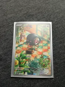 Pokemon TCG Lechonk 209/197 Obsidian Flames Full Art Illustration Rare NM - Image 4