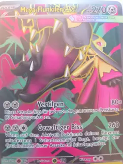 Pokemon TCG Mega-Flunkifer EX Deutsch 162/163 Ultra Rare - Image 4