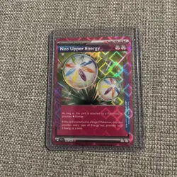 Neo Upper Energy 162/162 Temporal Forces Ace Spec Pokemon TCG - Image 1