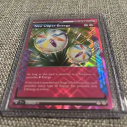 Neo Upper Energy 162/162 Temporal Forces Ace Spec Pokemon TCG - Image 2