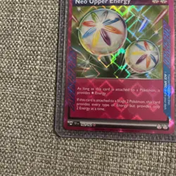 Neo Upper Energy 162/162 Temporal Forces Ace Spec Pokemon TCG - Image 3