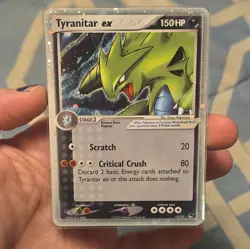 Tyranitar ex (Holo) 017/017 POP Series 1 Holo Pokemon NM - Image 1