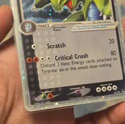 Tyranitar ex (Holo) 017/017 POP Series 1 Holo Pokemon NM - Image 4