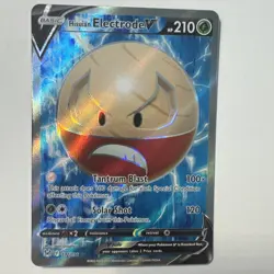 Hisuian Electrode V - 172/196 - SWSH Lost Origin - Full Art Card Pokemon TCG - Image 2