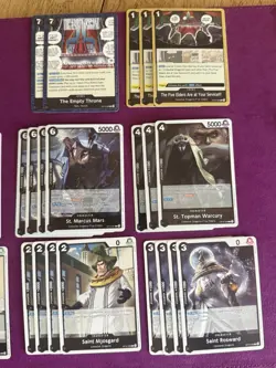 One Piece TCG OP13 Black Imu Deck 54 Cards Near Complete OP14 Meta - Image 3