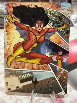 Spider-Woman, Stunning Savior Art Card 51 S Art Series: Marvel's Spider-Man - Image 1