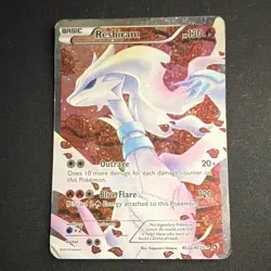 Pokemon TCG Reshiram RC22/RC25 Legendary Treasures Full Art Holo 2013 Card - Image 1