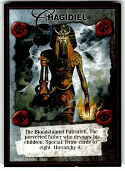 1995 Kult Reality is a Lie! Trading card game - Chagidiel - Image 1