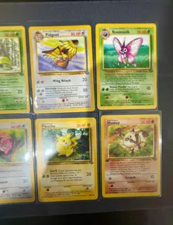 Vintage 1999 Jungle Pokemon (8) Card Lot Auction - 1st Editions, Rares & More - Image 5