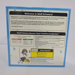 Weiss Schwarz TCG Hololive Vol.1 Booster Box Trading Card Game Factory Sealed - Image 3