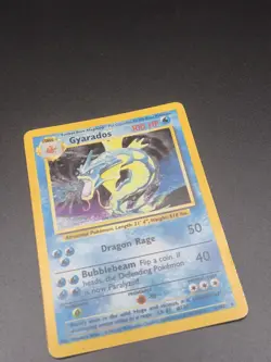 Gyarados Base Set 6/102 Holo 1999 vintage Pokemon Card - Image 5