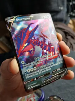 Pokemon TCG Eternatus V SWSH064 Sword & Shield Black Star Promo NM - Image 3