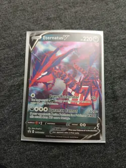 Pokemon TCG Eternatus V SWSH064 Sword & Shield Black Star Promo NM - Image 4
