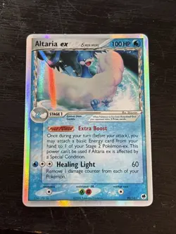 Altaria ex 90/101 Holo Rare EX Dragon Frontiers Pokemon NM - Image 1