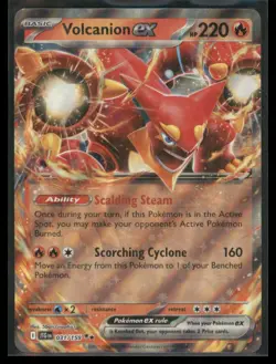 2025 Scarlet & Violet Series - Journey Together Volcanion ex Double Rare #31 - Image 1