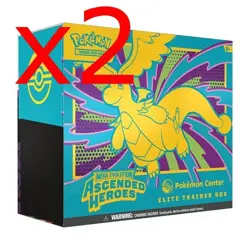 Pokemon TCG: Mega Evolution Ascended Heroes Pokemon Center ETB x2 - PRESALE - Image 1