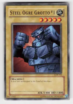 The Legend of Blue Eyes White Dragon #LOB-112 Steel Ogre Grotto #1 - Image 1