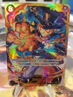 One Piece Card Sabo OP07-118 SEC OP13 - Image 1
