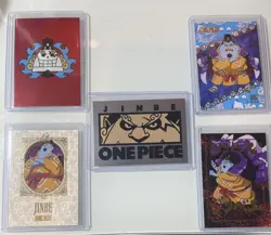 2024 PANINI ONE PIECE TREASURE BOX Jinbe COLLECTION #10,#20, #40,#50,#70 - Image 1