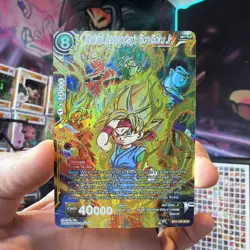 Dragon Ball Super Card Game Distant Descendant, Son Goku Jr. BT4-123 SCR - Image 1