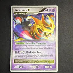 Pokemon Giratina LV.X DP38 Black Star Promo Holo 2009 Card - Image 1