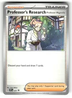 Professor's Research - 223 SVP SV: Scarlet & Violet Promo Cards Normal NM - Image 1