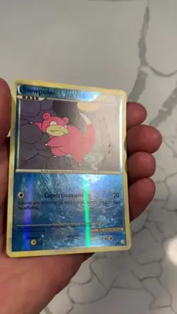 Pokemon Card Slowpoke 81/123 - Heartgold & Soulsilver - Reverse Holo (Italian) - Image 2