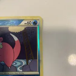 Pokemon Card Slowpoke 81/123 - Heartgold & Soulsilver - Reverse Holo (Italian) - Image 4