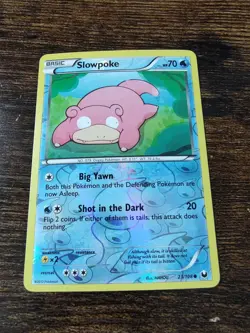 Slowpoke 23/108 Dark Explorers Reverse Holo Pokemon Card - Image 1