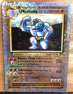 Machoke Legendary Collection Reverse Holo: 51/110 Pokemon Card TCG - Image 1