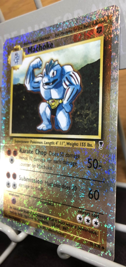 Machoke Legendary Collection Reverse Holo: 51/110 Pokemon Card TCG - Image 3
