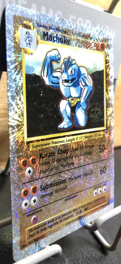 Machoke Legendary Collection Reverse Holo: 51/110 Pokemon Card TCG - Image 4
