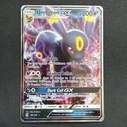 Umbreon GX 80/149 2017 Sun & Moon Base Set Pokemon Card TCG Ultra Rare NM - Image 1