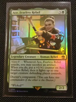 (2 Card Minimum Purchase) Magic the Gathering - Doctor Who - Dr. Who 15% off 4+ - Image 1