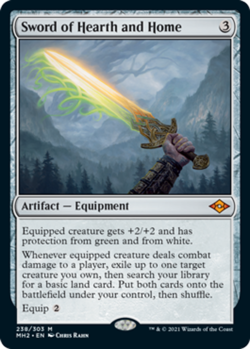 [1x] Sword of Hearth and Home Near Mint, English Modern Horizons 2 MTG Magic - Image 1