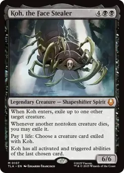 Koh, the Face Stealer - 107 Avatar: The Last Airbender - MTG Regular - Image 1
