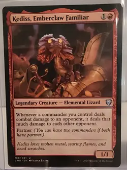 MtG Kediss, Emberclaw Familiar Commander Legends Regular - Image 1