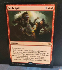 Mob Rule - Fate Reforged - NM - Rare - MTG - Image 1