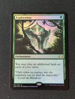 EXPLORATION - Double Masters Magic MTG - Foil - Near Mint NM - Image 1