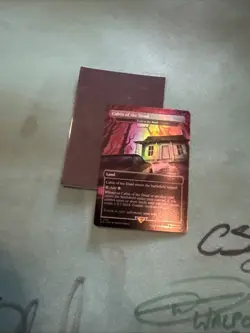 MTG Magic: The Gathering Cabin of the Dead Borderless Foil, LP 1356 SLD - Image 1