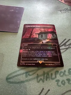MTG Magic: The Gathering Cabin of the Dead Borderless Foil, LP 1356 SLD - Image 3