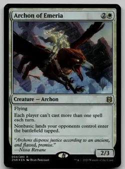 Archon of Emeria R Promo Pack: Zendikar Rising 4 NM - Image 1