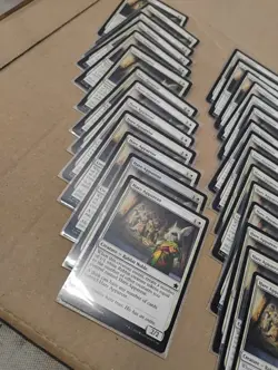 28x Hare Apparent Lot 22x Rabbit Tokens Mtg Magic The Gathering Foundations - Image 2