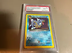 POKEMON 2000 Rocket DARK GYARADOS Holo PRERELEASE #8 PSA 9 Mint RARE - Image 1