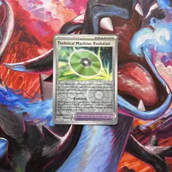 Technical Machine: Evolution 178/182 Sv04: Paradox Rift Reverse Holo Pokemon NM - Image 1