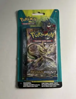 Pokemon TCG XY BreakPoint XY Fates Collide Blister 2 Packs Mega Gengar Pin 2016 - Image 1