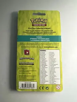 Pokemon TCG XY BreakPoint XY Fates Collide Blister 2 Packs Mega Gengar Pin 2016 - Image 3